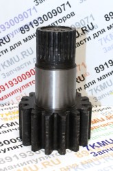 Вал поворотного редуктора КМУ Сусан SCS1616